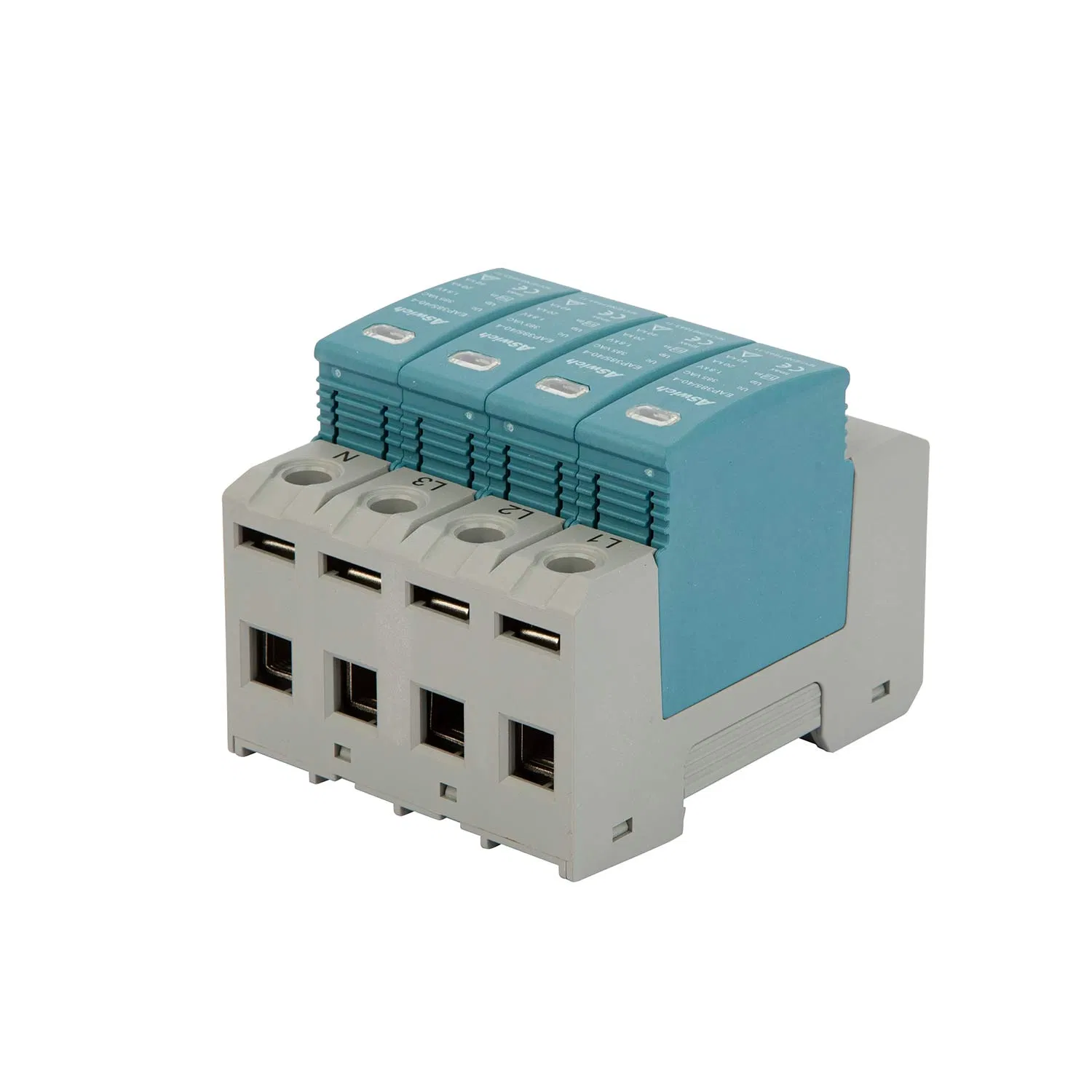 TUV CE ISO Certification 3p 1500V DC SPD 40ka 20ka Current Surge Protector Device