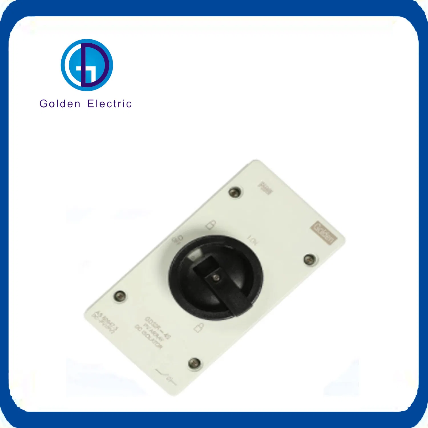 Outdoor Safety PV Switch Waterproof Solar Power DC Isolator Switch Mc4 Connector Compatible