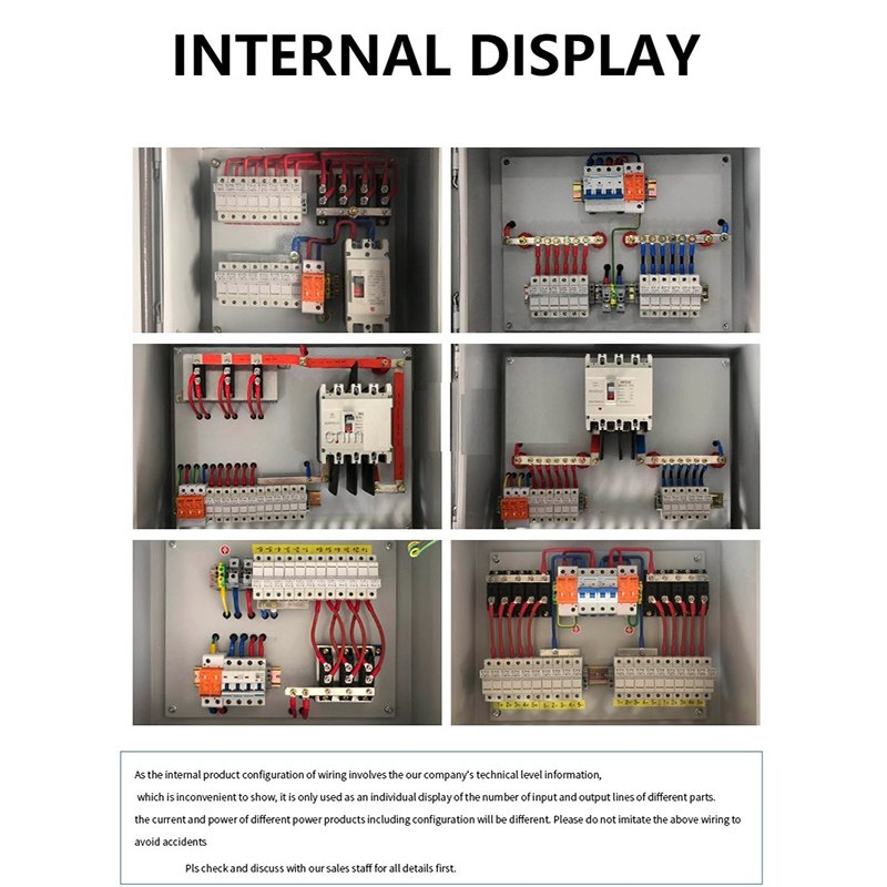 off-Grid PV Combiner Box for Solar Arrays with Integrated Lightning Arrester