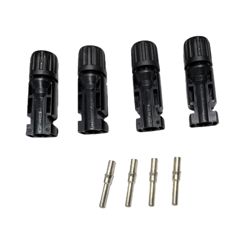 Mc4 Four 1000V IP68 PV Waterproof Solar Panel Cable Connector 30A 45A Mc Wire Solar Connector