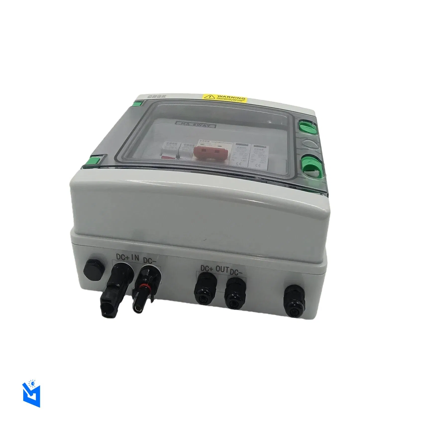 2in 1 out IP65 PV Junction Box 1000V 1500V DC Solar Array PV Combiner Box for Solar Panel