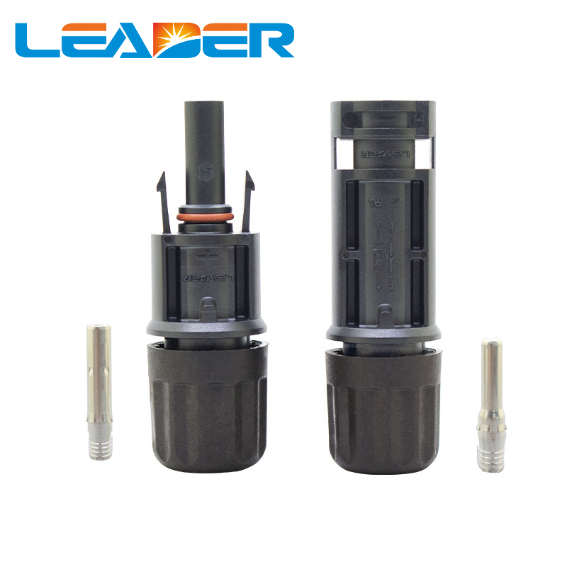 Leader PV Parallel Connector 1500V 2y Mc4 2 To1 Y-Branch Cable Connector for Solar Panels