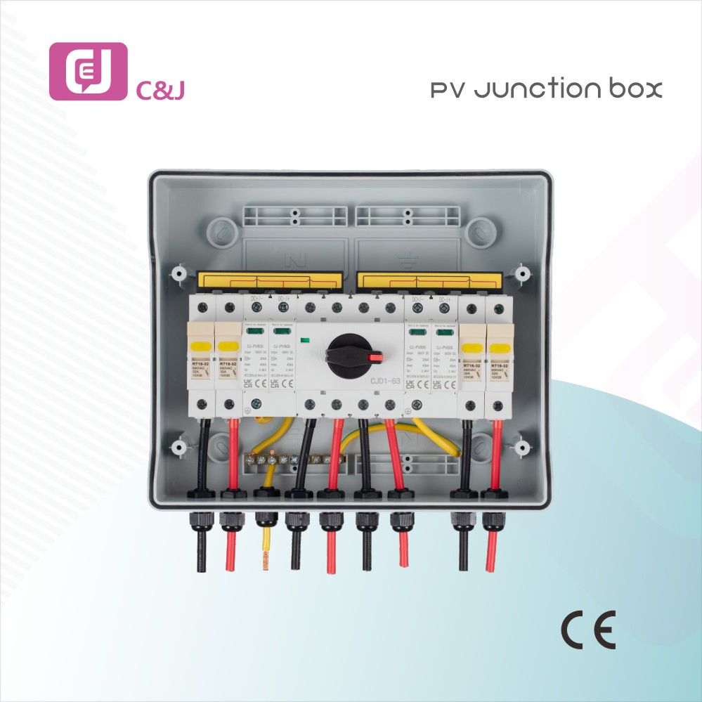 Made-in-China 1000VDC Junction Box Waterproof Distribution Solar DC PV Combiner Box