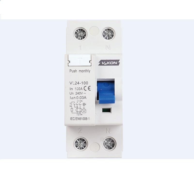 2p 4p Residual Current Device 25A for South America