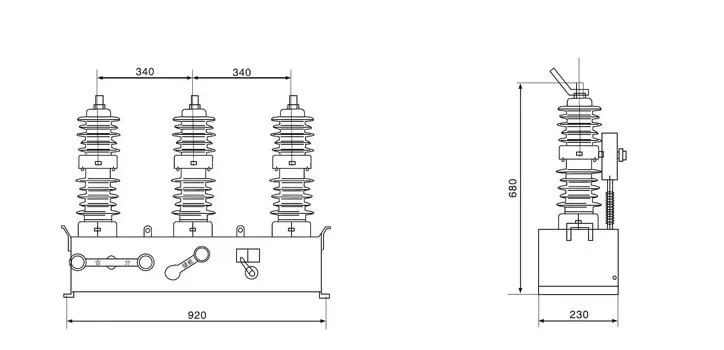 Vacuum Circuit Breaker View 2