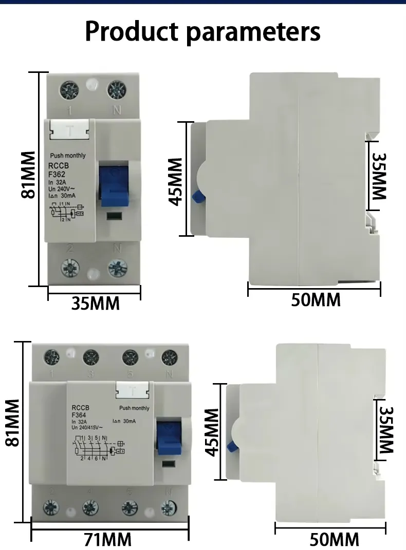 RCCB Product Parameter 5