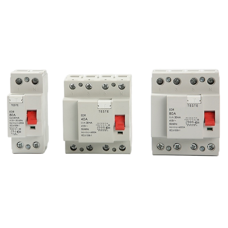 RCCB RCD Residual Current Device for Electrical Equipment EV Charger Solar Panel