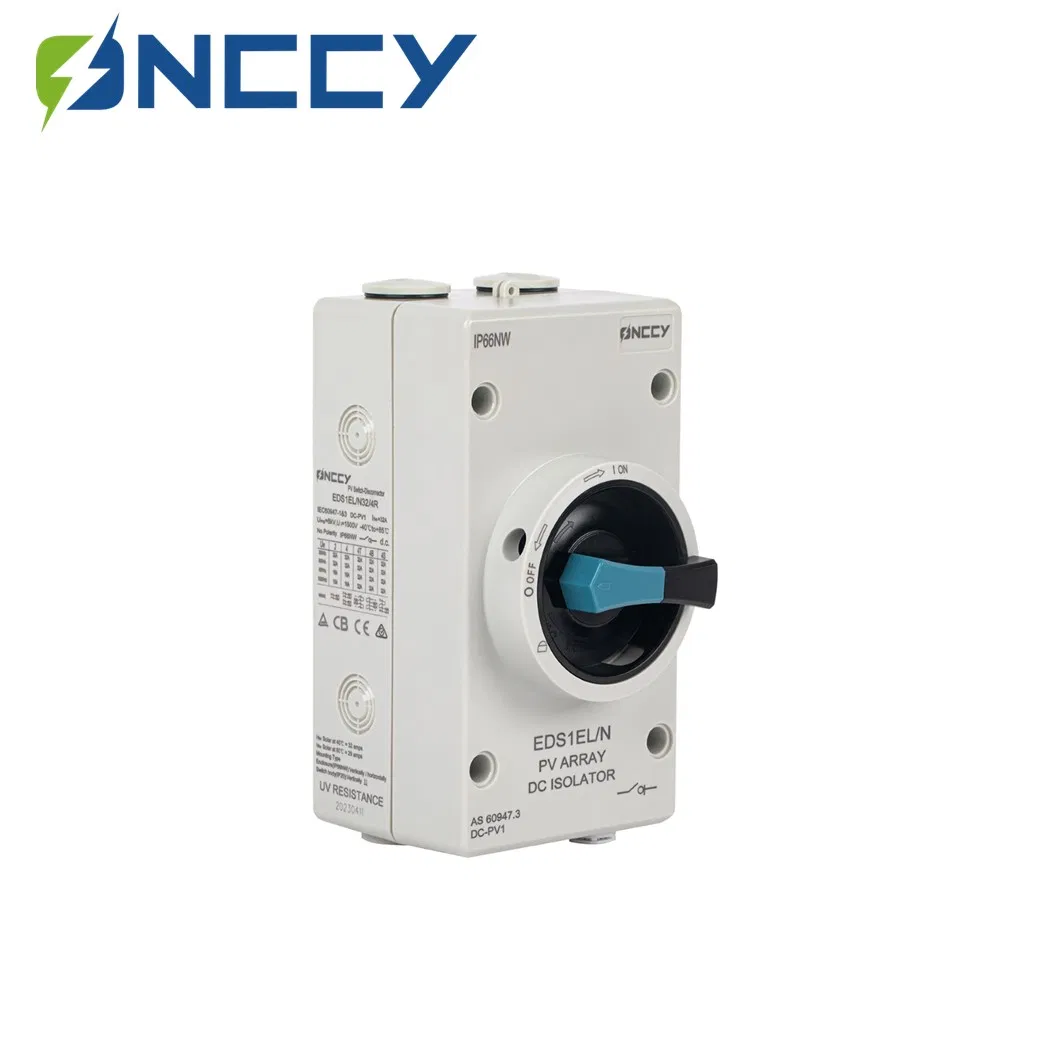 2p Solar PV Safety Switch DC Isolator Disconnect Switch