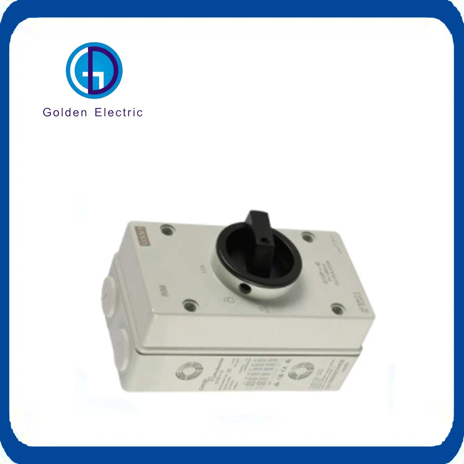 Outdoor Safety PV Switch Waterproof Solar Power DC Isolator Switch Mc4 Connector Compatible