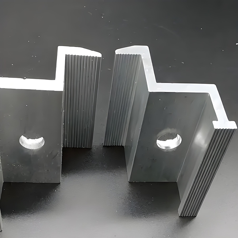 Ballasted Flat Roof Photovoltaic Panel Mounting Solution Made of Zinc Aluminium Magnesium Steel High Strength Factory Supplier Clement