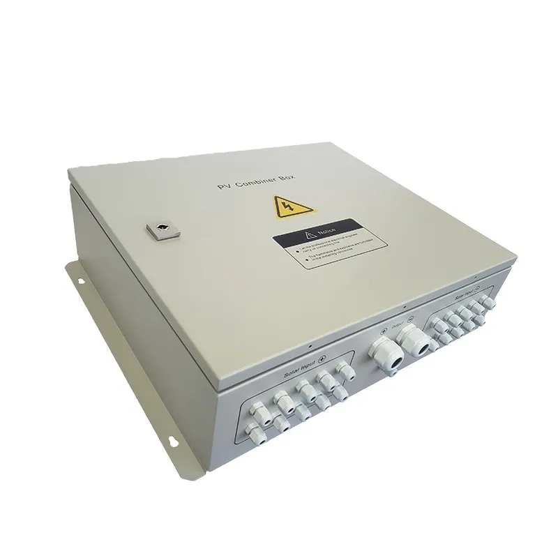 Cncsgk 16 in 1 out IP65 PV Junction Box 1000V 1500V 2 3 4 6 8 12 16 24 Strings DC Solar Array PV Combiner Box for Solar Panel