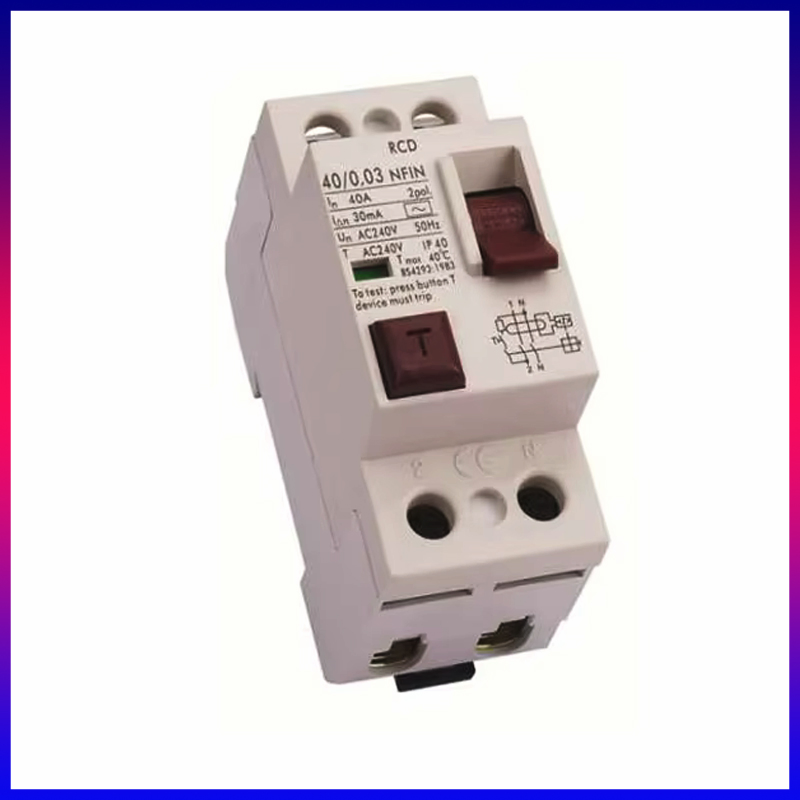 2p 4p Nfin RCD 25A-63A 230/400V Residual Current Devices Y30