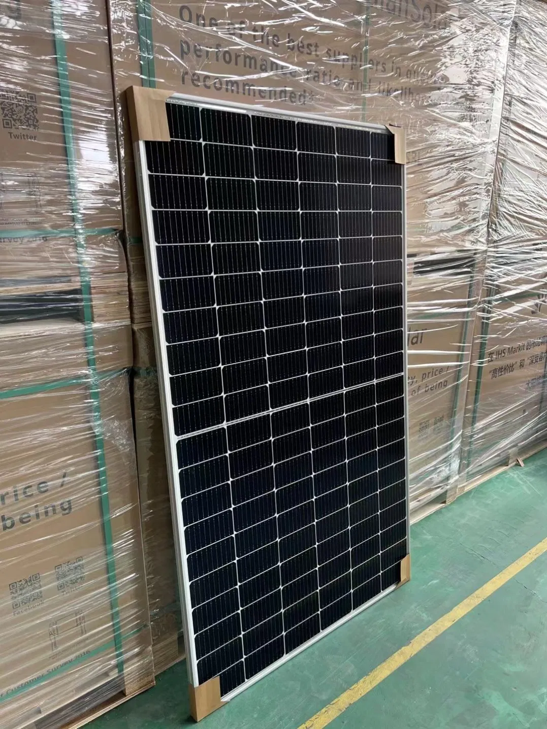 System Mono Poly Crystalline Module 500W Mono PV Solar Energy Panel