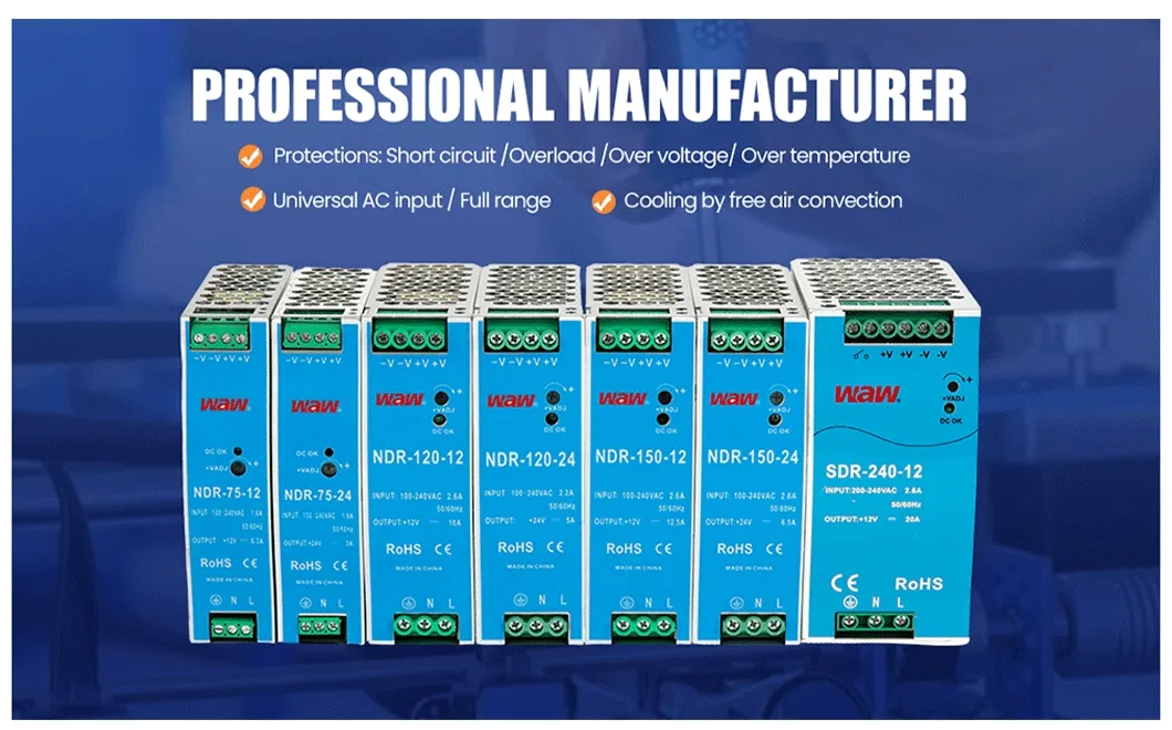 DIN Rail Power Supply Banner
