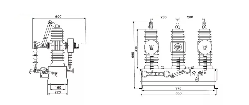 Vacuum Circuit Breaker View 1