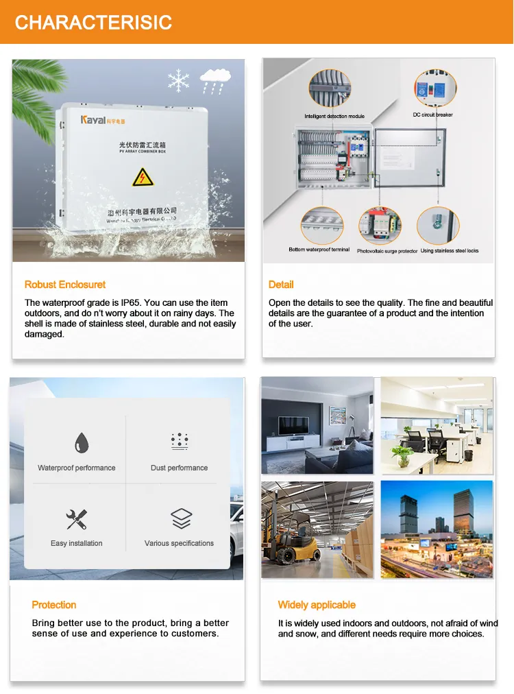 Solar PV Combiner Box External