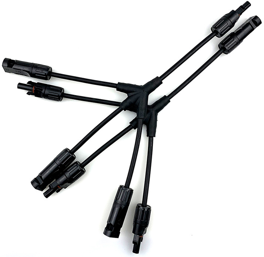 Mc4 Connector Cable Connector Waterproof Connector TUV Approved PV &amp; PV Extension Cable
