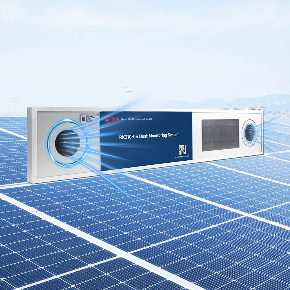 Dust Soiling Monitoring System Featuring RS485 Output and Modbus-RTU Communication