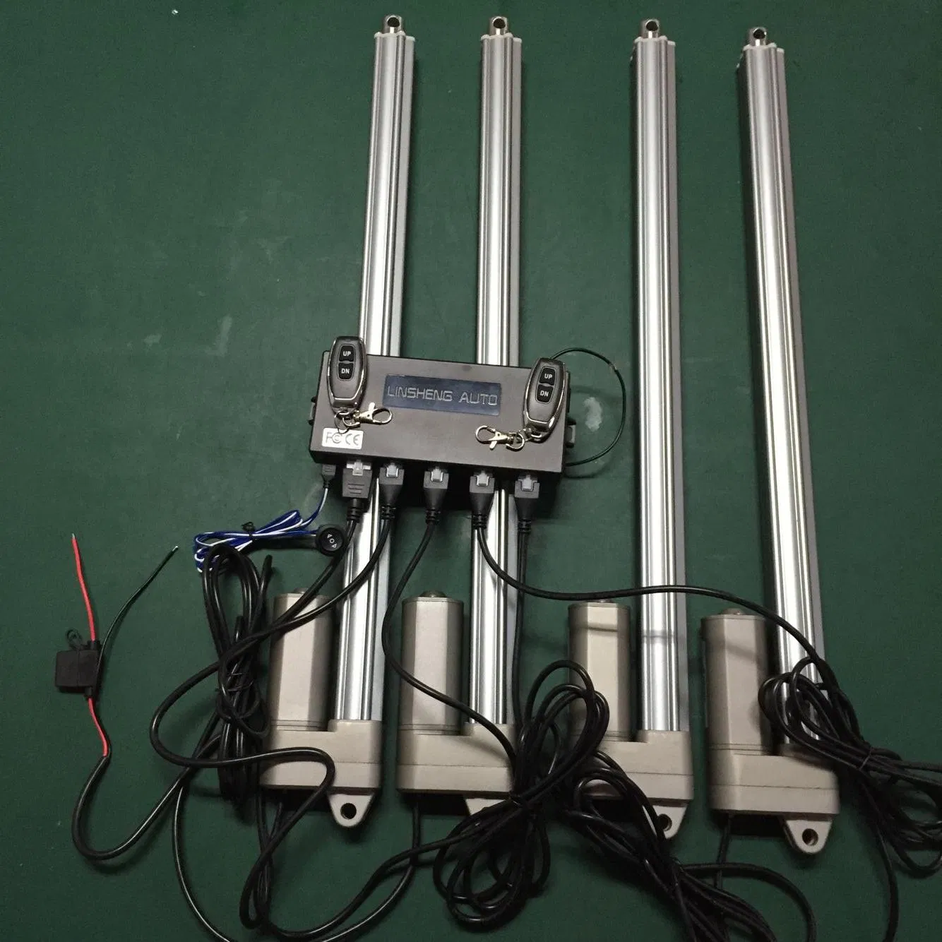 4CH Industrial Electric Actuators Synchronization Control Unit 24VDC Wired Remote Dual Operation