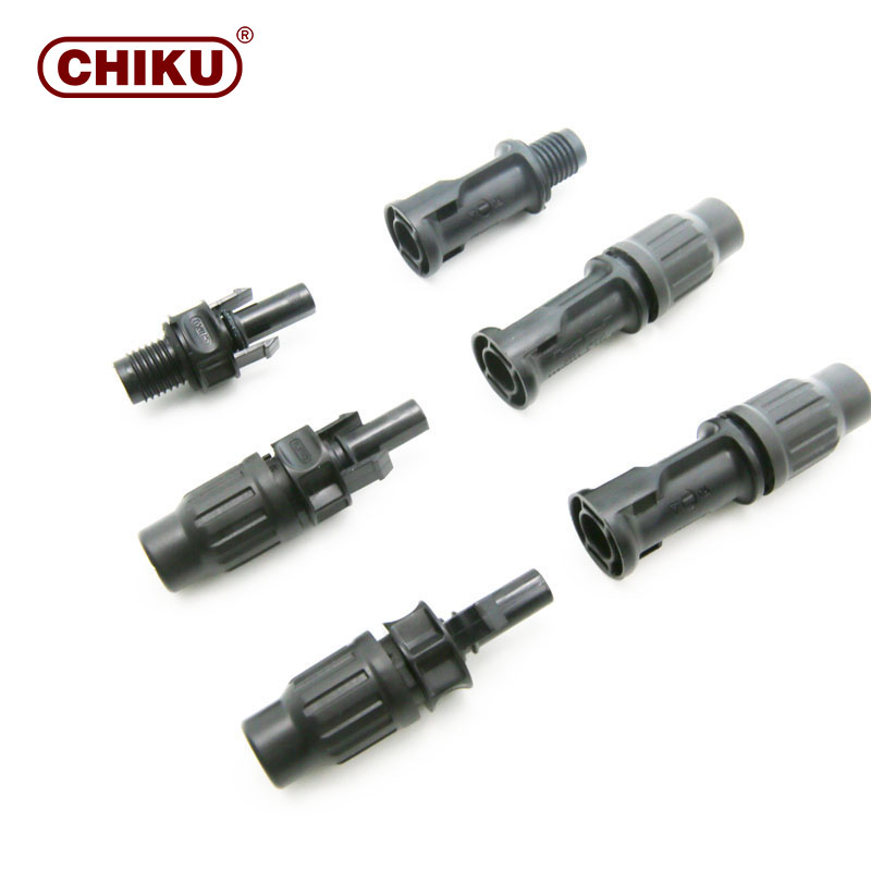 IP67 Waterproof 30A DC 1500V 2.5mm2 4mm2 6mm2 Solar Cable Connector for for Solar Photovoltaic PV System with Solar Spanner