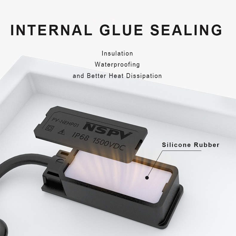 Solar Energy System PV Panel Mc Connector Side Nehp01 Junction Box Nehp