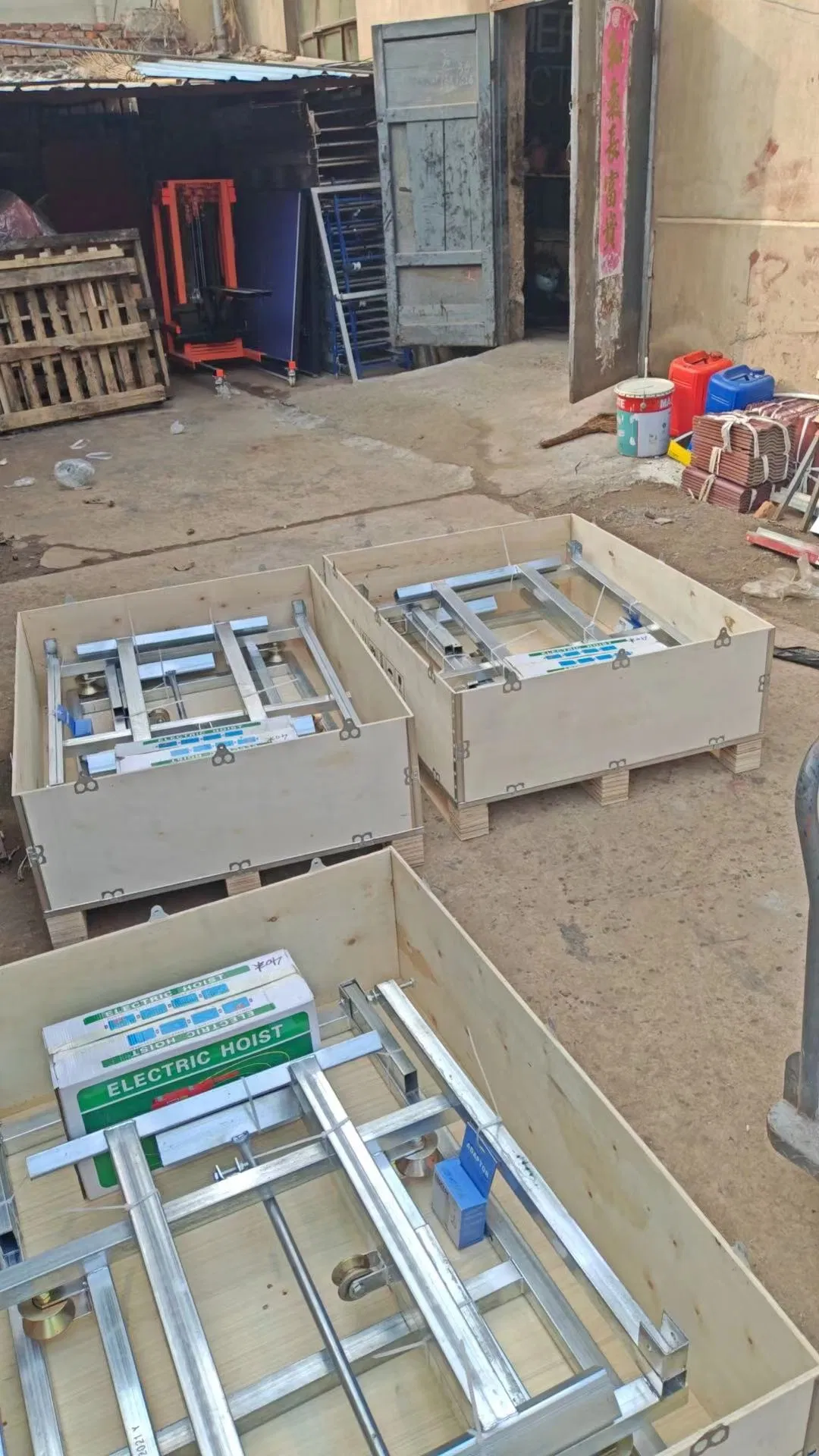 Aluminum Alloy Solar Panels Ladder Lift With12m 20m for Commercial Solar System Installation