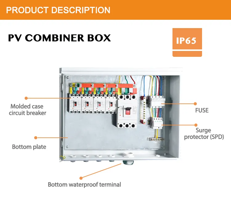 Solar PV Combiner Box View 2