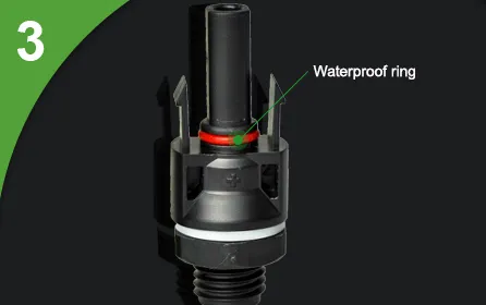 Sealed waterproof ring