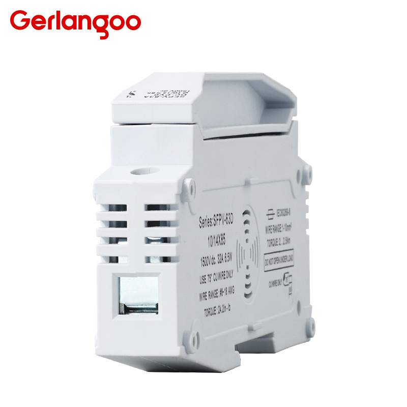 Sfpv-63 DC 1500V 32A 50A PV Fuse Base DC Solar Fuse Holder