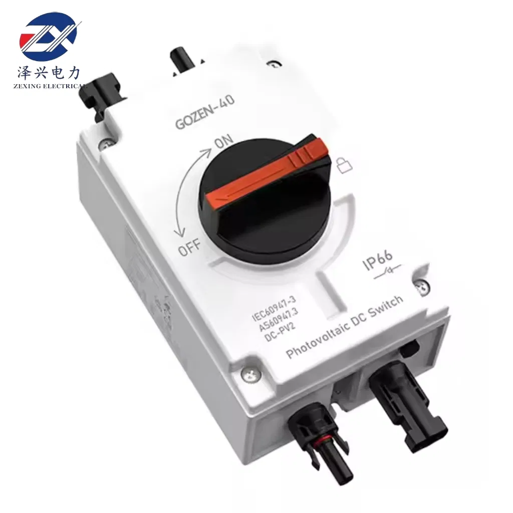 Air Conditioner Disconnect Switch Adapted for PV DC System Safety Isolation