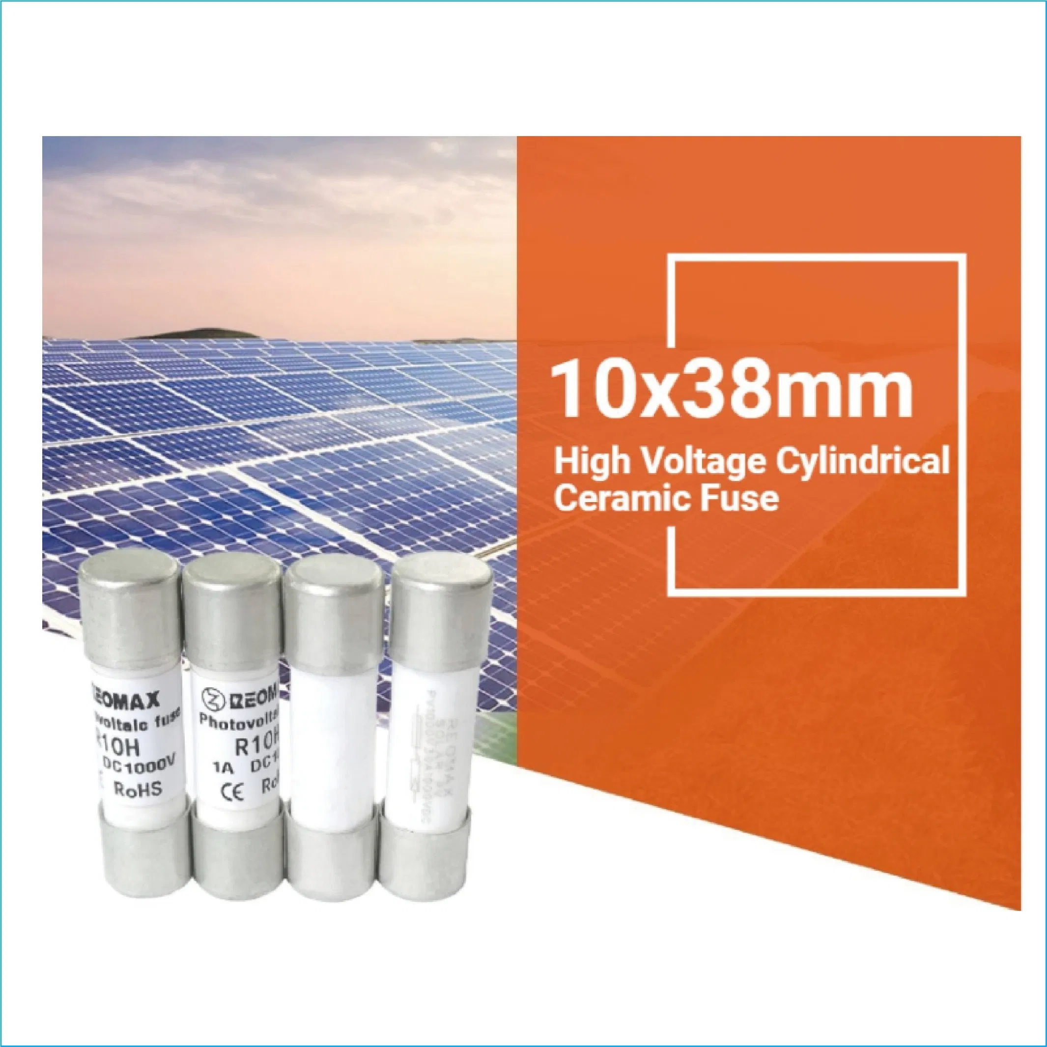 10X38mm 1000V 15A PV Solar Fuse Power Circuit Breaker