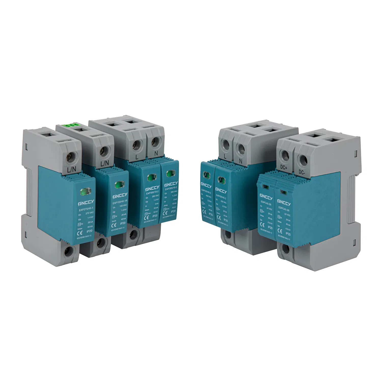 Use 1500V 3p 4p DC Current Surge Suppressor Protection Device Working for Solar PV