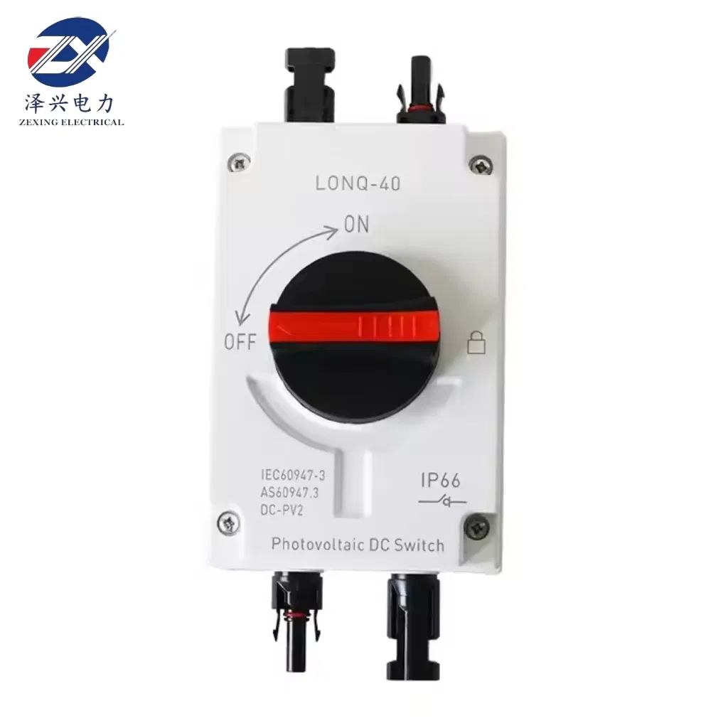 Air Conditioner Disconnect Switch Adapted for PV DC System Safety Isolation
