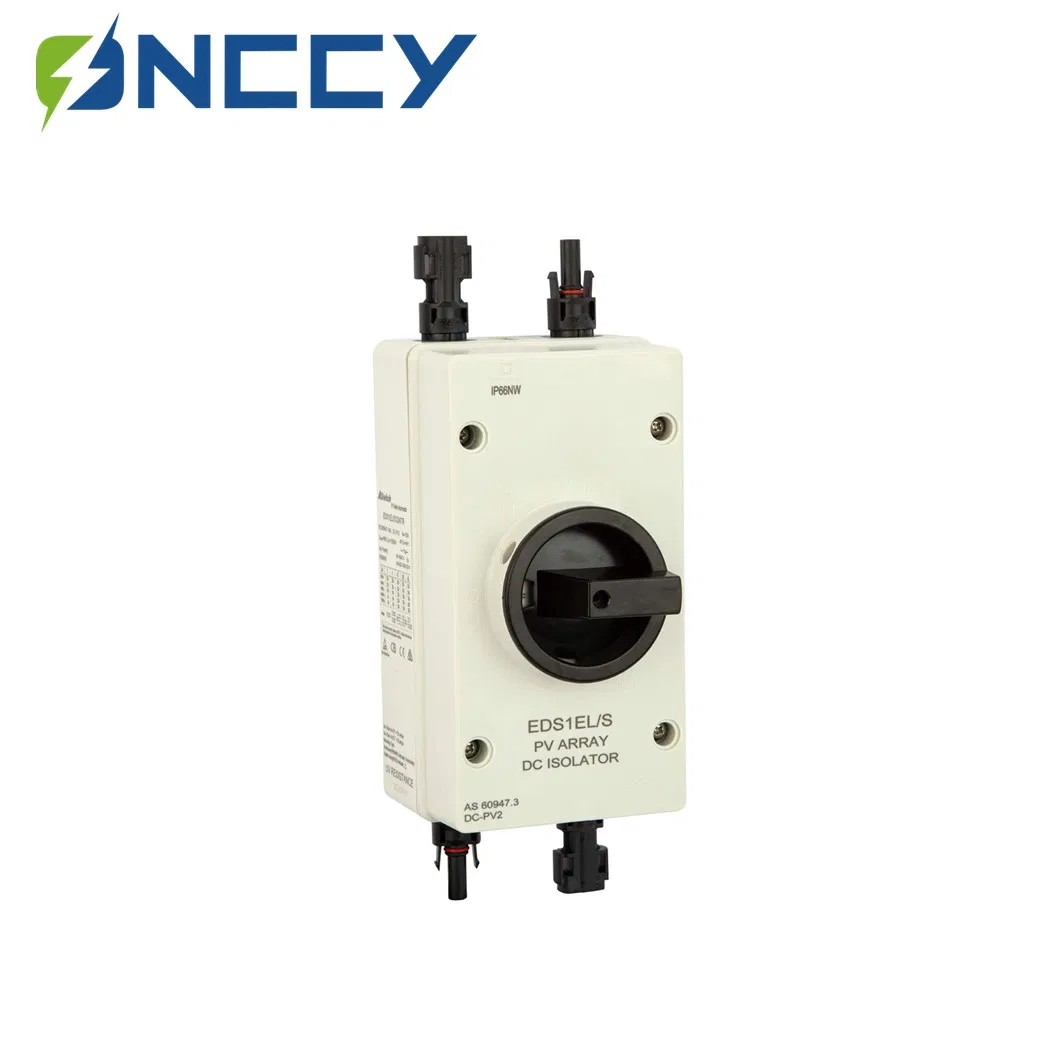 2p Solar PV Safety Switch DC Isolator Disconnect Switch