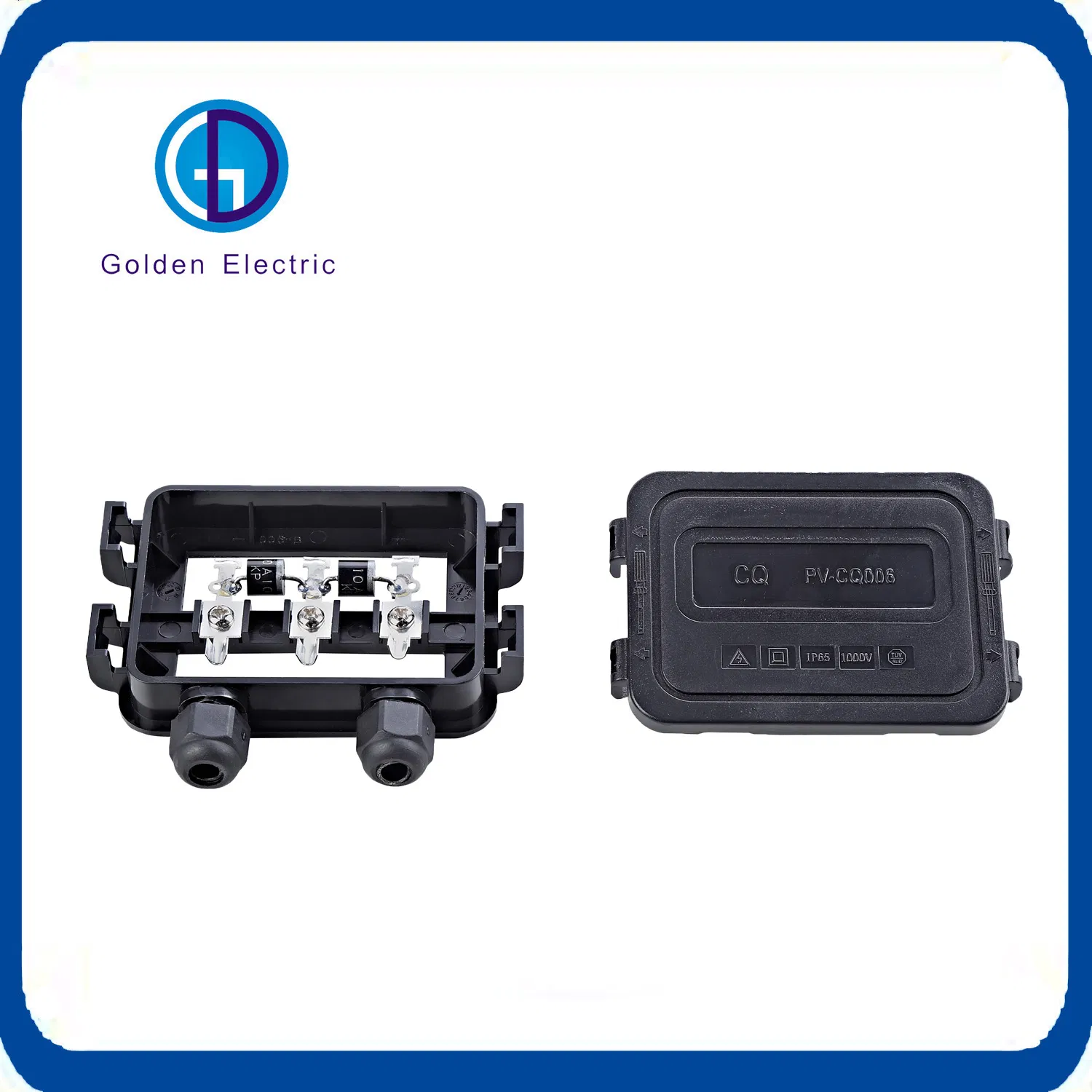 Hot Selling PV-CQ112 Junction Box for Solar Cells Panel