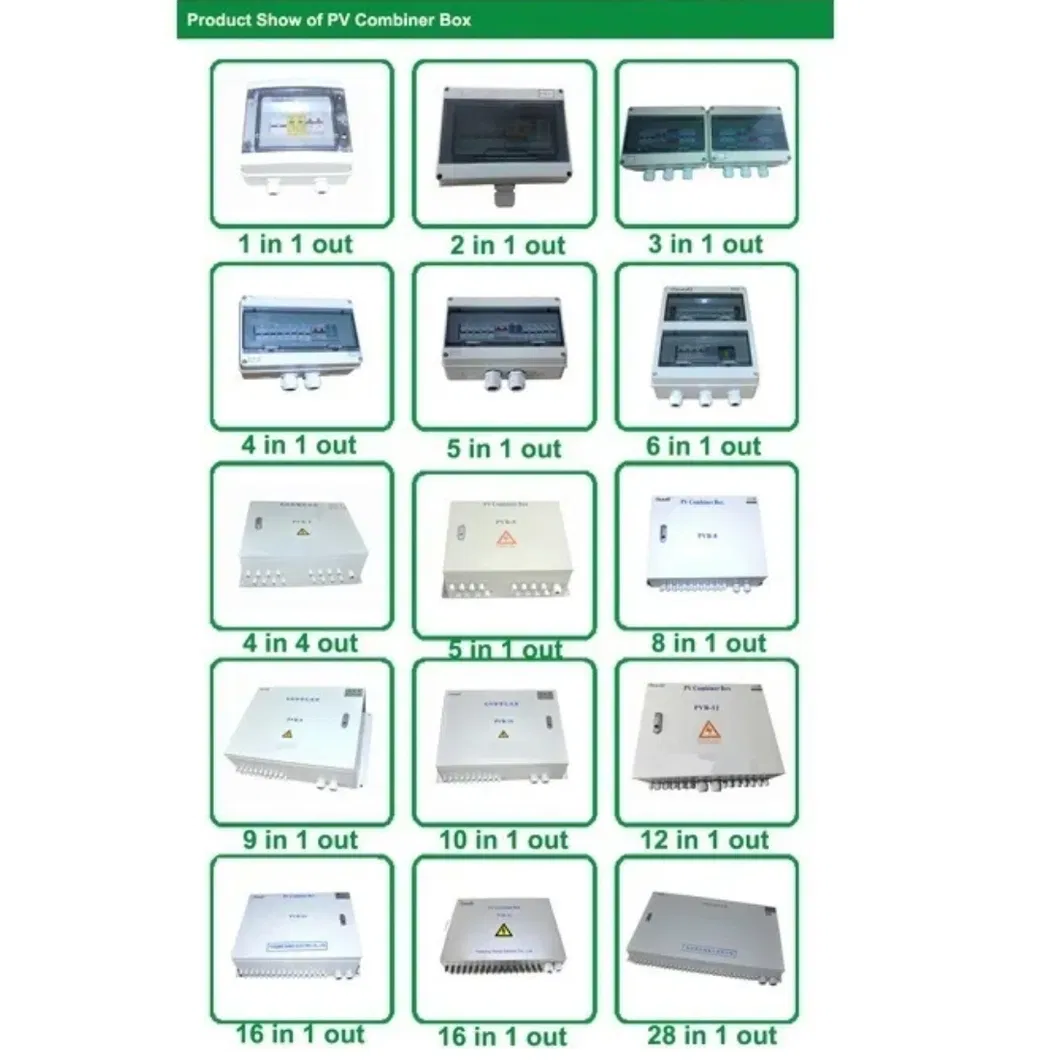 PV DC Combiner Box 4