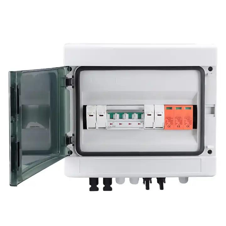Factory Direct Solar Junction Box String Box for PV System with Fuse Wall Mounted PV Combiner Box