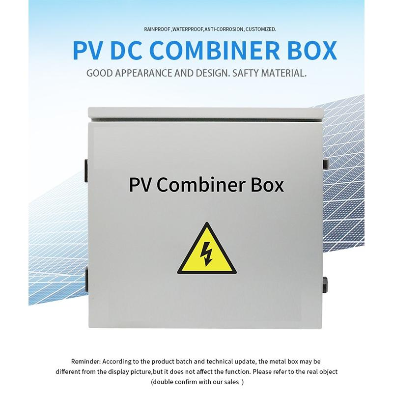 off-Grid PV Combiner Box for Solar Arrays with Integrated Lightning Arrester