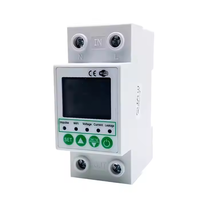 Intelligent WiFi Residual-Current Device 220V Mobile Phone Remote Control Time Switch Graffiti Intelligent Appmissing Protection