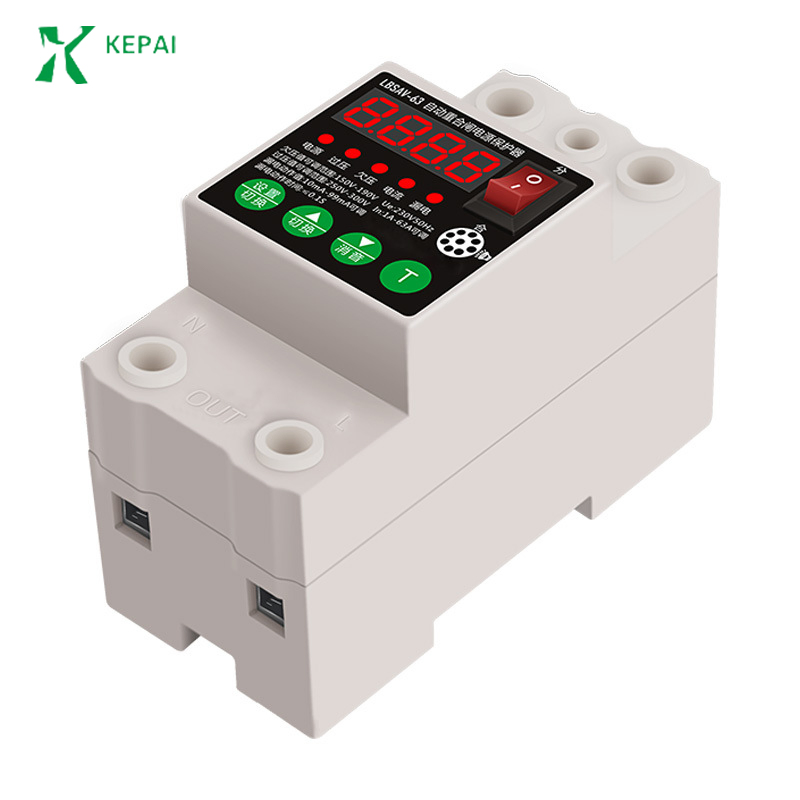 63A Digital Display Circuit Breaker for Home Electrical Safety
