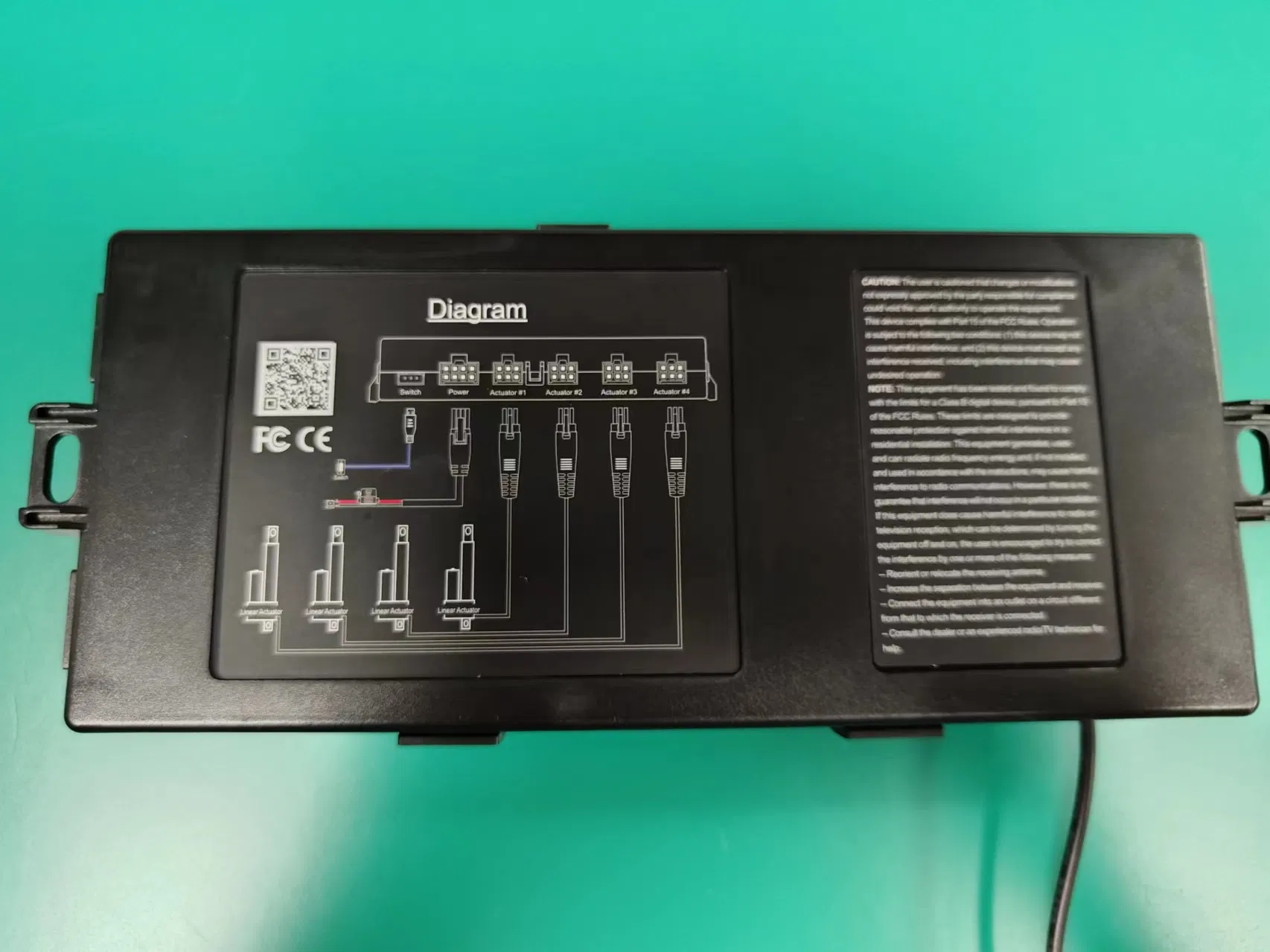 4CH Industrial Electric Actuators Synchronization Control Unit 24VDC Wired Remote Dual Operation