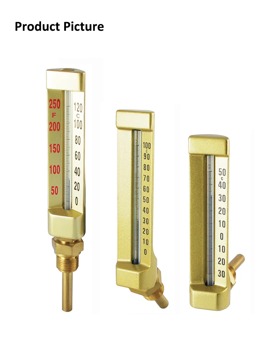 V Line Thermometer Detail