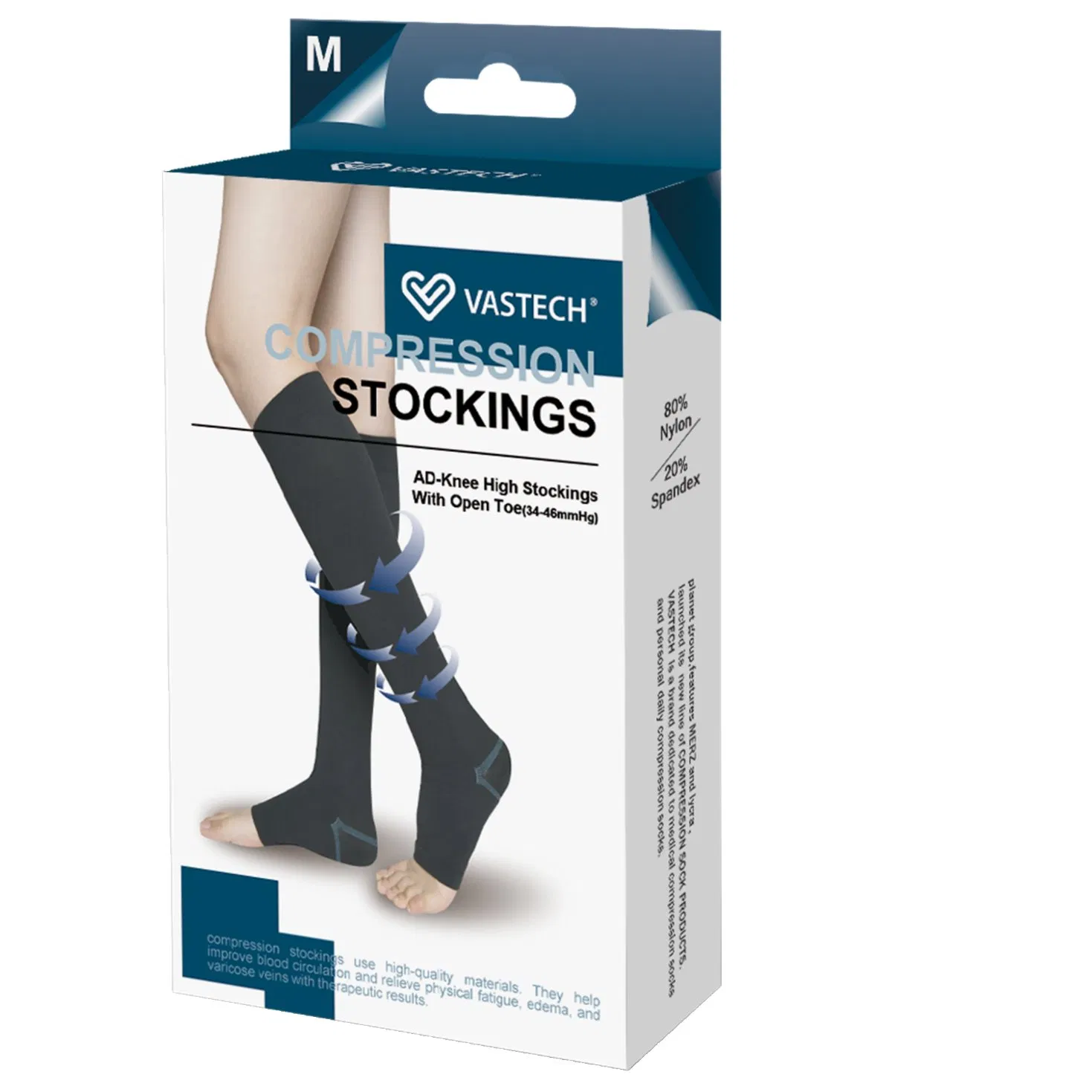 Cheap Varicose Veins Health Care Therapy Socks 34-46mmhg Medical Compression Stockings