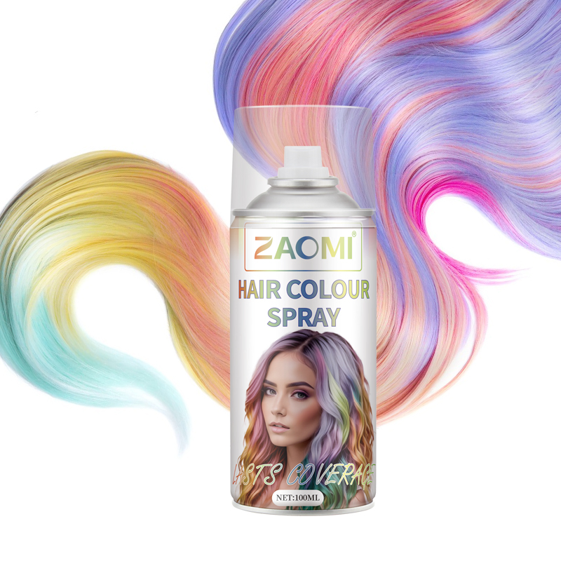 OEM Wholesale Private Label Fast Color Hair Dye Spray Temporary Washable Hair Color Dye Spray for Party
