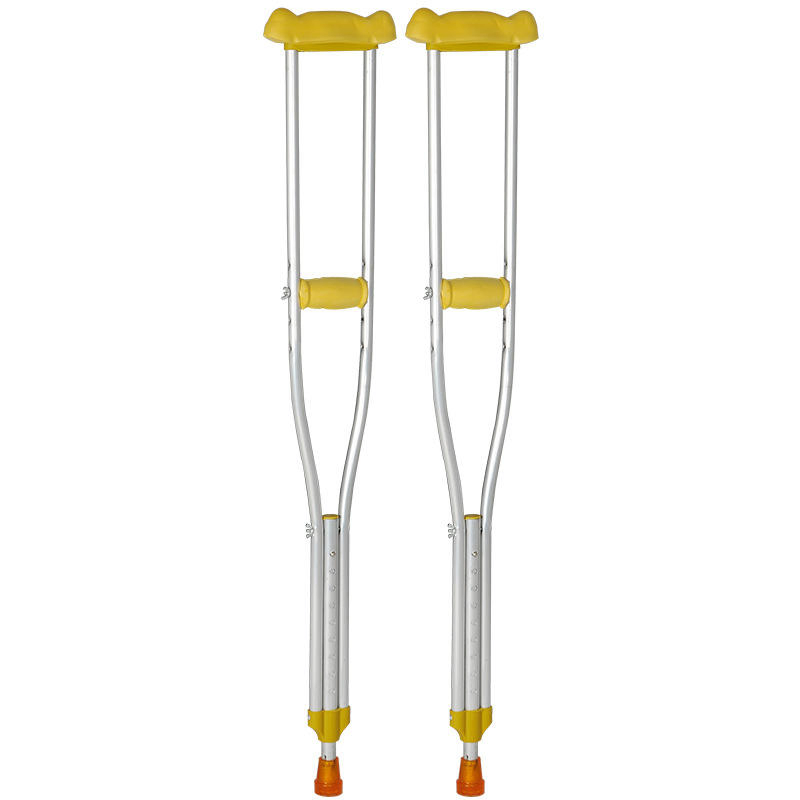 Orthopedic-Recommended Disabled Walking Stick Cane Axillary Underarm Crutches for Disabled Aluminum Alloy
