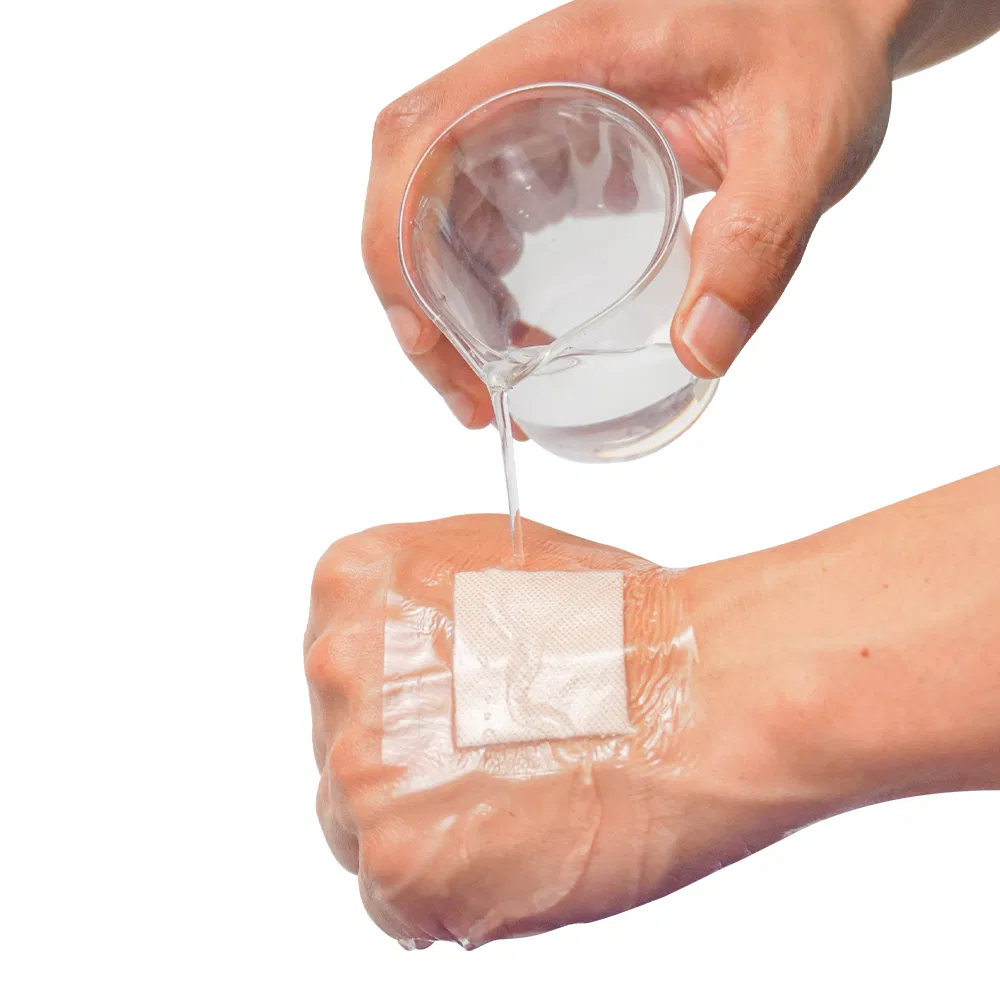 Chinese Manufacturer Medical Transparent IV Cannula Film Fixation Wound Dressing Sterile Waterproof PU Self Adhesive Dressings