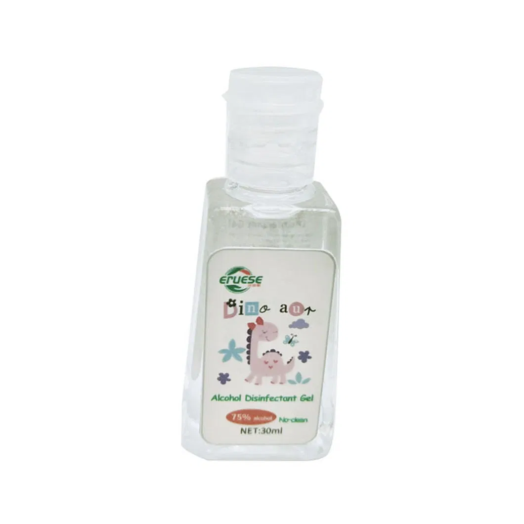 75% Alcohol Natural Kid Baby Cartoon Waterless Portable Hand Sanitizer
