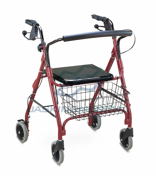 Aluminum Walking Aids with Four Wheels