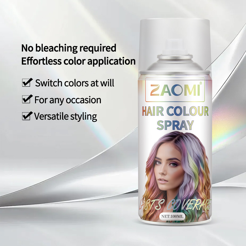 OEM Wholesale Private Label Fast Color Hair Dye Spray Temporary Washable Hair Color Dye Spray for Party