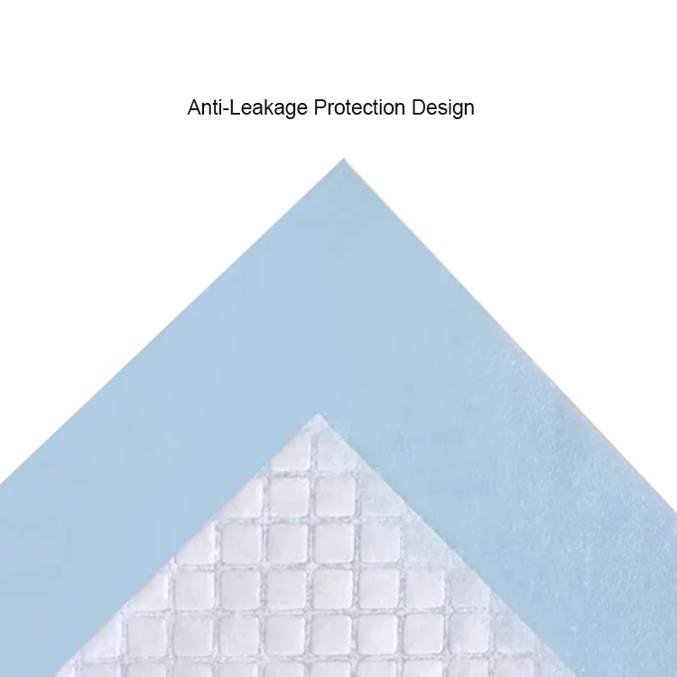 Disposable Hospital Medical Care Underpad Adult Incontinence Underpad Nursing Pad Blue Pad Adult Maternity Care Bed Pads Old People Elderly Care Products